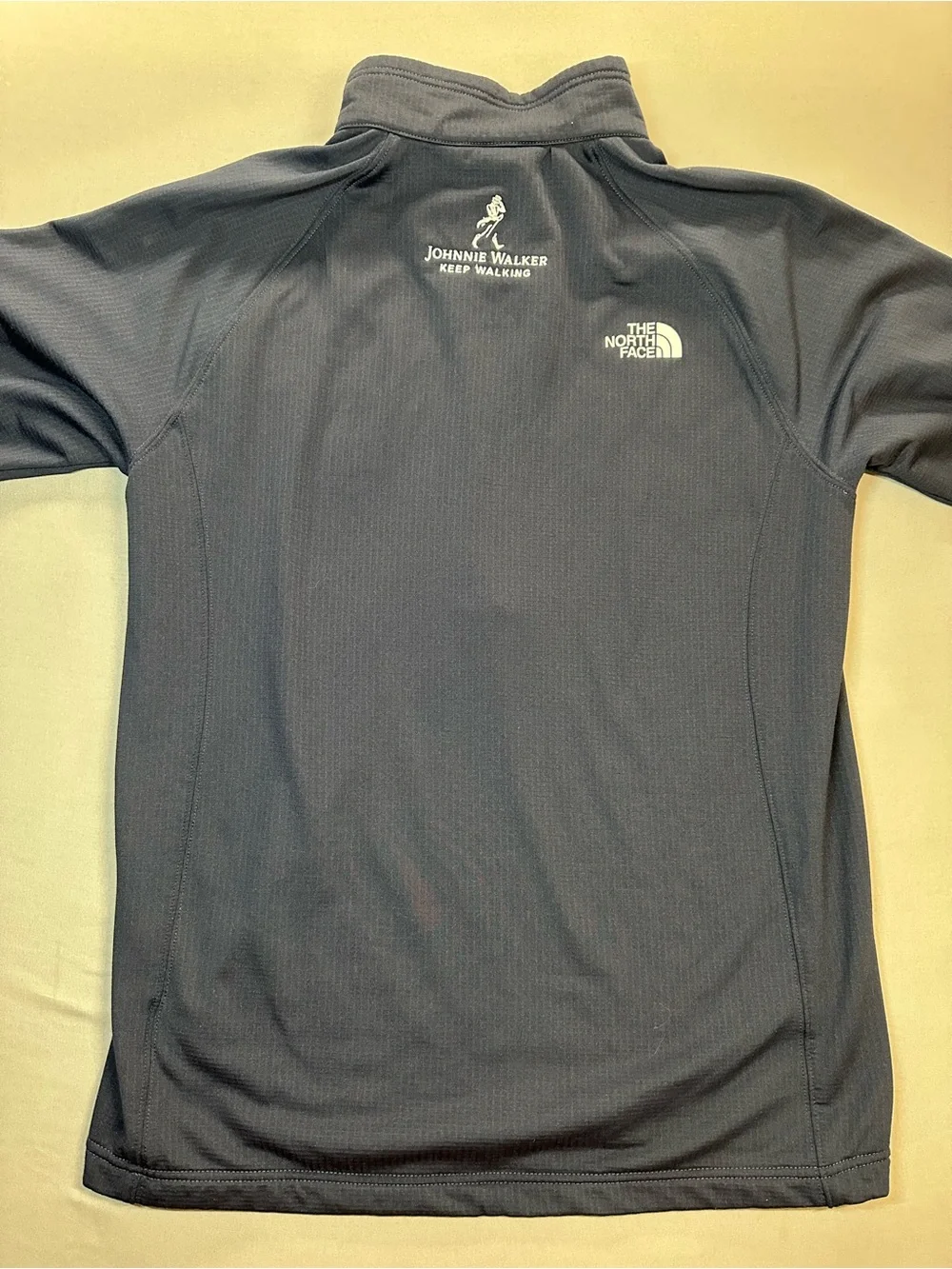 The North Face Half-Zip Pullover Active Top, Johnnie Walker Embroidered - Large
